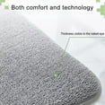 thumbnail image 5 of Memory Foam Bath Mat 16x24 Ultra Soft and Absorbent Bathroom Rugs, Non-Slip, Machine Wash Dry, Thick Bath Rug Carpet for Bathroom Floor, Sink and Shower, 5 of 8