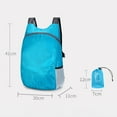 thumbnail image 3 of Jkung Outdoor Backpack Waterproof Foldable Lightweight Breathable Shoulder Strap Large Capacity Hiking Camping Trips Storage Bag, 3 of 5