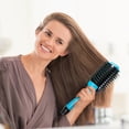 thumbnail image 5 of Beautimeter Hair Dryer Brush, 3-in-1 Volumizing Hot Air Brush(Turquoise Blue), 5 of 7