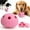 Pink, variant on IFOYO Frozen Treat Dog Toy Ball for Slow Food Training, Silicone Enrichment Dog Toys to Keep Them Busy, Reduce Anxiety, Puzzle Treat Dispensing Dogs Toys for Small to Medium Puppy, Easy to Clean