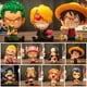 thumbnail image 2 of Listo Stock Anime ONE Piece LUFFY Sanji Zoro Usopu Choppa Sabo Robin Figura De Acción Niños Regalos De Cumpleaños, 2 of 4