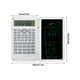 thumbnail image 3 of Calculator with 6 Inch Erasable LCD Writing Tablet, Ultra Thin Scientific Calculator 10 Digits Foldable Multifunctional Desk Calculator Portable for S, 3 of 5