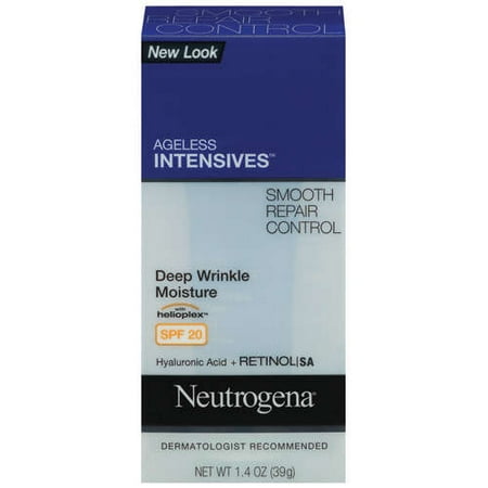 Neutrogena Ageless Intensives, Deep Wrinkle Moisture With Spf 20, 1.4 oz