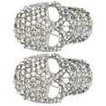 thumbnail image 4 of Brooch Decor,2Pcs Alloy Brooch Vintage Skull Heads Brooch Skull Heads Pin Dependable Performance, 4 of 14