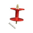 thumbnail image 4 of Carrete de línea para herramienta de pesca, ampliamente utilizado, pieza portátil, resistencia redonda, carrete de repuesto poco profundo para pesca Rojo, 4 of 8