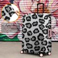 thumbnail image 4 of White and Gray Of Leopard Print Luggage Cover Fashion Suitcase Cover Baggage Covers Fit 25-28 Inch Luggage (Go Travel), 4 of 5