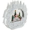 thumbnail image 3 of Northlight LED Lighted Caroling Snowmen Christmas Snow Globe - 9.5", 3 of 6
