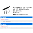 thumbnail image 2 of Door Lock Actuator Motor - Compatible with 1997 - 2002 Ford Expedition 1998 1999 2000 2001, 2 of 2