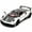 silvery, variant on 1: 24 Suitable for Pagani Huayra BC Supercar Alloy Proportion Car Model Die Casting Metal Sound and Light Series Children's Toy Car Gift