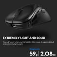 thumbnail image 2 of Ratón Gaming Pulsar Xlite V2 inalámbrico 59g 20,000 DPI negro, 2 of 6