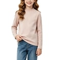 thumbnail image 5 of YUANxueke Boys Cotton Tee Shirts Casual Long Sleeve Crewneck Basic Solid Color Soft Comfy T-shirts for 4-16 Years, 5 of 8