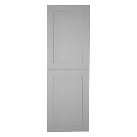 - WG Wood Products Shaker Style 2-Door Frameless Recessed Bathroom Medicine Cabinet