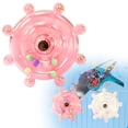thumbnail image 2 of Bird Toys for Parakeets, Interactive Spinner Rattle Budgie Toys with Grinding Perch, Rotating Wheel Chew Parrot Toys for Medium Birds, 2 of 9