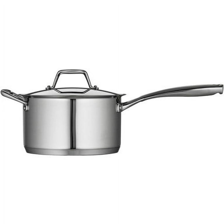 Tramontina Gourmet 5 qt Prima Stainless Steel Covered Deep Saute Pan