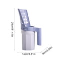 thumbnail image 3 of Kitty Litter Shovel With Built In Bin 2 In 1 Poop Scoop Waste Container Odor Lock Quick Sifting Easy Clean Portable Litter Box Tool For Cat Home Travel Cleaning Use, 3 of 6