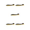 thumbnail image 1 of Toystoory 10 piezas de señuelo de pesca falso elástico cebo de agua dulce atracción Swimbaits PVC Crankbait Tackle 10 cm tipo 1 Tipo 1 5piezas, 1 of 6