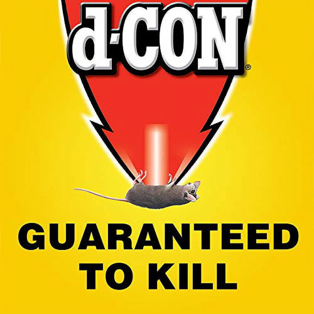 d-CON Refillable Corner Fit Mouse Bait Station 1 Trap + 18 Baits (Pack of 5)