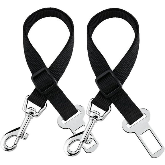 LQQBOX Dog Seat Belt for Car, Adjustable Nylon Pet Seatbelt, Supports All Cars, Seatbelt for Dogs in Car, Cats Seat Belt Harnesses
