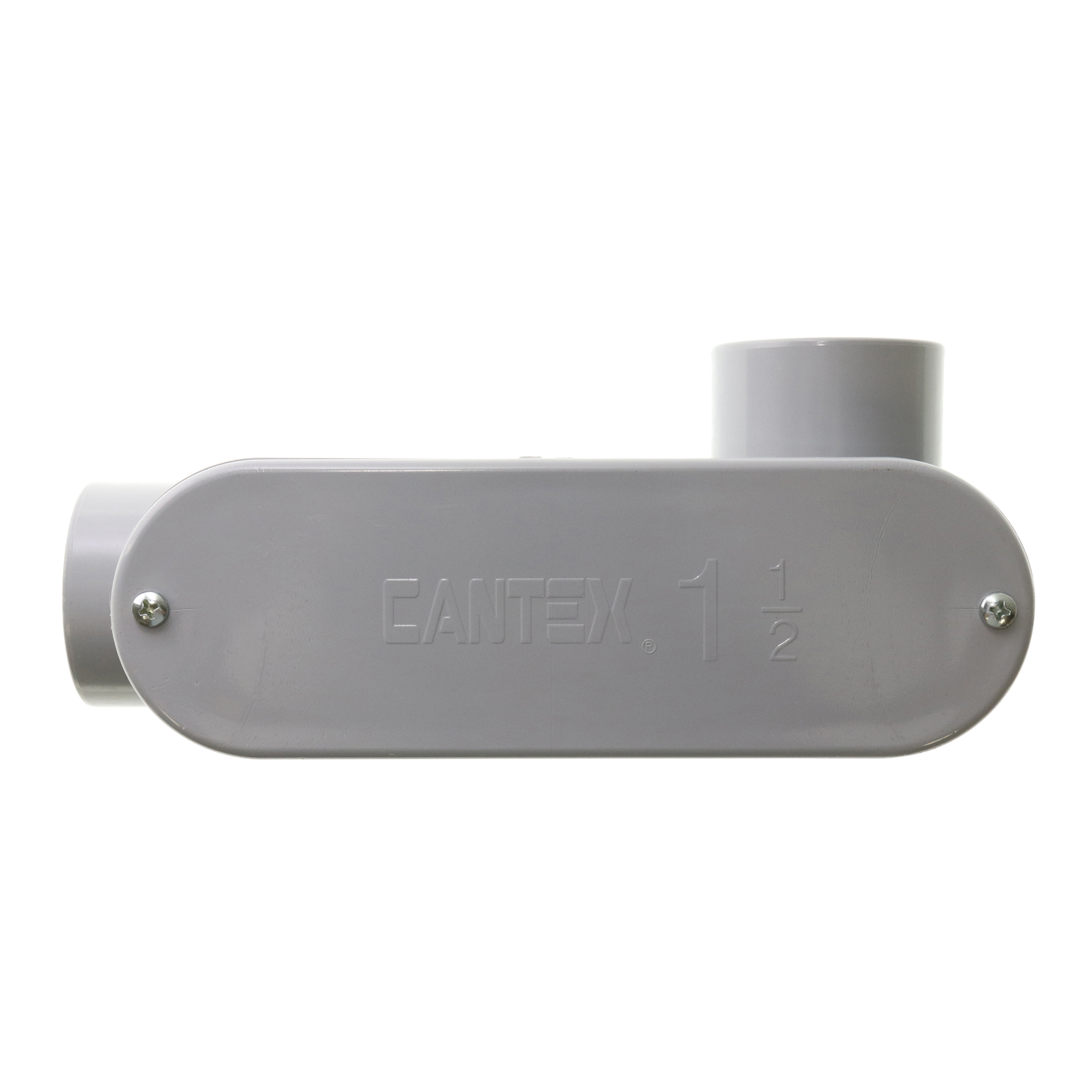 CrouseHinds LR150NM NonMetallic PVC TypeLR Conduit Body, 1/2Inch