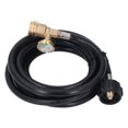 thumbnail image 2 of Grill Extension Hose, Portable Fuel Gas Extension Hose Universal with Pressure Gauge for Heater, 2 of 7