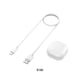 thumbnail image 3 of Methold Práctica caja de carga para auriculares con luz indicadora de LED para compartimento de almacenamiento de auriculares Electrónica R180 blanco, 3 of 6