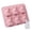 Pink Bunny, variant on 3D Highland Cow Ice Cube Tray, Bunny Ice Cube Molds,Silicone Fun Shapes Ice Cube Mold for Cocktails, Bourbon, Cute Highland Cow Gifts for Holiday Stocking Stuffers