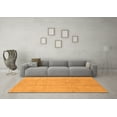 thumbnail image 3 of Ahgly Company Indoor Rectangle Abstract Orange Modern Area Rugs, 5' x 7', 3 of 4