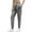 Heather Grey, variant on SPECIAL MAGIC Running Sweatpants for Women Drawstring High Waist Side Stripes Workout Cotton Athletic Lounge with Pockets