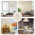 thumbnail image 4 of UPGRATOR Small Drum Lamp Shade Fabric Light Diffusion for Living Room 1Set, 4 of 4