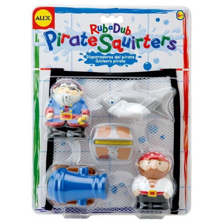 Alex Rub-A-Dub - Pirate Squirters Bath Toy