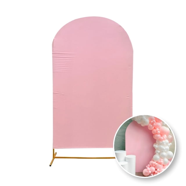Mampara Mediana Dúo / Kit Rosa de 100x200cm Decorativa Con Funda