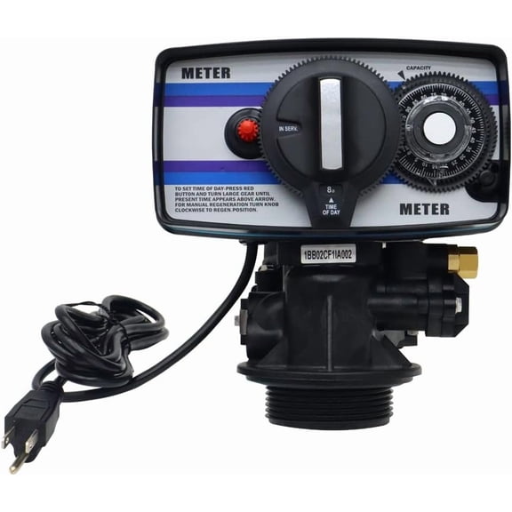 EQCOTWEA Softening Water Control Valve Water Treatment System Flow Type with Fine Thread