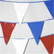 Red White And Blue Flag Pennant American Streamer String Banner Decoration