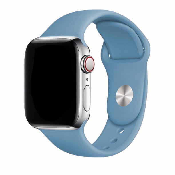 Correa de silicona para Apple Watch Band 44mm 40mm 45mm 41mm 49mm 42mm 38mm 44 45 mm pulsera iwatch series 7 se 3 4 5 6 8 Ultra band Dengxun unisex