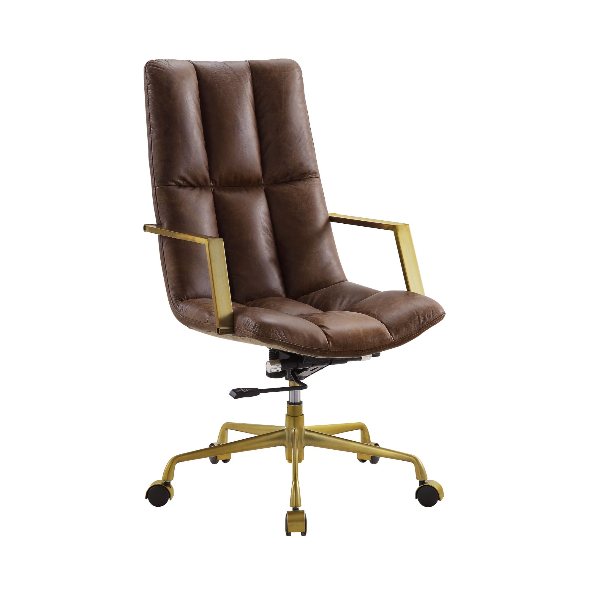 Ergode Executive Office Chair Espresso Top Grain Leather