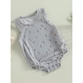 thumbnail image 3 of Bagilaanoe Newborn Baby Girl Boy Rompers Print Sleeveless Bodysuit 3M 6M 12M 18M Infant Summer Casual One Piece Jumpsuit, 3 of 8