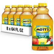 Motts Apple Light Juice Drink, 64 Fl Oz Bottle (Pack Of 8), 42% Fruit Juice With 50% Fewer Calories Than 100% Apple Juice, Excellent Source Of Vitamin C