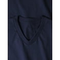 thumbnail image 2 of Ma Croix Mens Premium Heavyweight V-Neck T-Shirts Essential Casual, Up to 5XL, 2 of 6