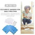 thumbnail image 2 of WRISTBIQUE 24Sets Graduation Congrats Cards Assorted Color Printing Wish Cards for Graduation Celebration, 2 of 5