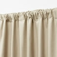 thumbnail image 4 of LAUREN RALPH LAUREN Waller Blackout Solid Tab/Rod Pocket Curtain Panel;52 x 108, 4 of 11