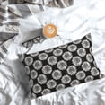 thumbnail image 5 of Pofeuu White Sunflowers Print Polyester Microfiber Plush Pillowcases, Super Soft and Cozy Pillow Case Covers with Envelop Closure（Pillow core not included）-14"x20", 5 of 6