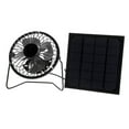 thumbnail image 2 of PALIFEUR Solar Powered Exhaust Fan, Waterproof Solar Fan, Solar Exhaust Fans for Outside Chicken Coops, Greenhouses, Sheds, Pet Houses, 8.11x8.26 Inch, 2 of 8