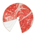 thumbnail image 3 of Kll Beef Steaks Christmas Tree Skirt 36",Party Decorations Farmhouse For Christmas Decorations Holiday Party, 3 of 8