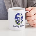thumbnail image 4 of CafePress - Easter Lily Cross Mug - 11 oz Ceramic Mug - Novelty Coffee Tea Cup, 4 of 4