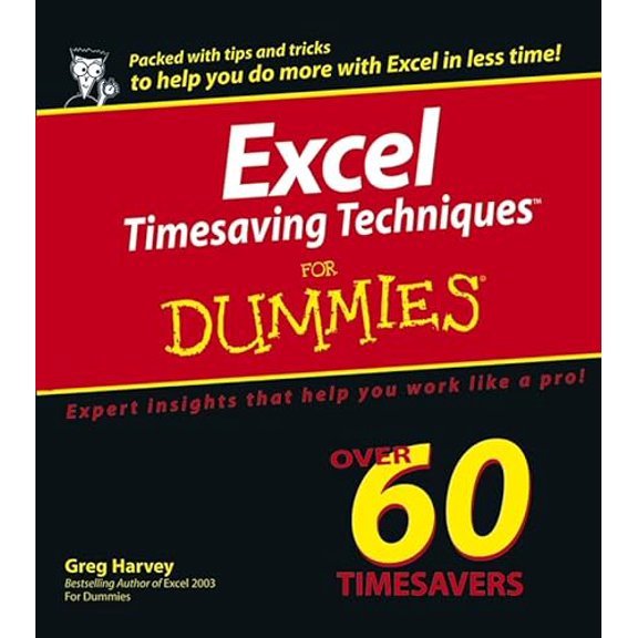 Pre-Owned Excel Timesaving Techniques For Dummies (Paperback) 0764574272 9780764574276