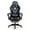 Black+Purple, variant on Hoffree Gaming Chair with Speakers Video Game Chair Bluetooth  Music Heavy Duty Ergonomic Computer Office Desk Chair for Adults
