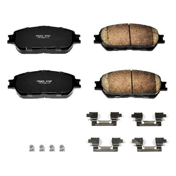 Front Brake Pad Set - Compatible with 2005 - 2006 Toyota Camry