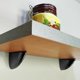 thumbnail image 2 of 4-piece Glass Shelf Brackets Adjustable Glass Brackets For Thickness 2-21 Zinc Alloy Wall Mount Fixed Plate Support Holder Clamp, 2 of 9