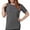 Charcoal, variant on - Phi Sigma Pi Purple Wordmark T Shirt - Womens Comfort Colors® Shirt