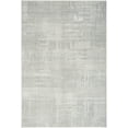 thumbnail image 2 of Nourison Glam Abstract Silver Grey 5'3" x 7'3" Area Rug (5x7), 2 of 9